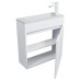 Тумба под раковину подвесная Uperwood Modul 60х21х60 см, белая матовая