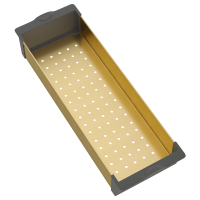 Коландер-сушилка для кухонной мойки Reflexion Arno RX3014GD брашированное золото