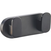 Двойной крючок для ванной Wonzon&Woghand, Черный