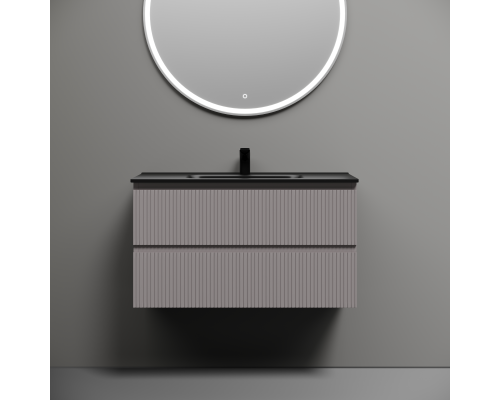 Тумба под раковину подвесная Sancos Snob T 89х44х50, с доводчиками, Doha Soft, SNT90SM