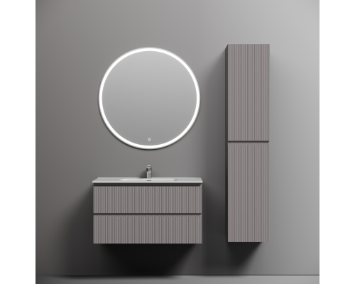 Тумба под раковину подвесная Sancos Snob T 89х44х50, с доводчиками, Doha Soft, SNT90SM