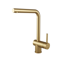 Смеситель для кухни Paulmark Spring брашированное золото Sp212067-BG