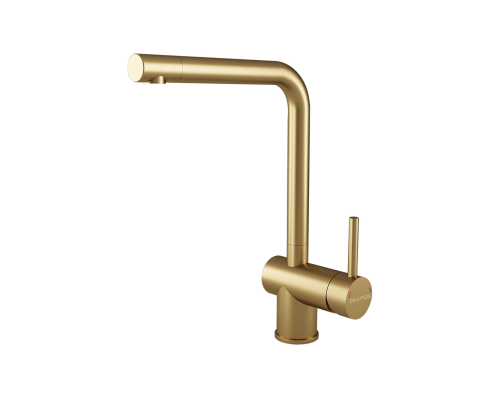 Смеситель для кухни Paulmark Spring брашированное золото Sp212067-BG