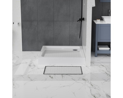 Акриловый поддон для душа BelBagno Tray 100x100 Белый