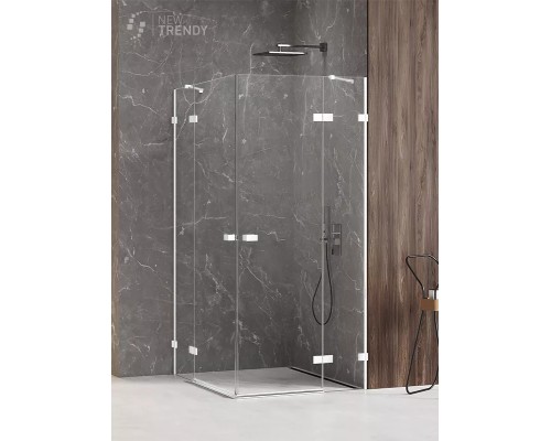 Душевое ограждение NEW TRENDY AVEXA WHITE 110x80x200 белый