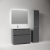 Тумба под раковину Напольная Sancos Folk Floor 99.5 FL100FRGS Grey soft