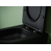 Подвесной унитаз Ceramicanova Уно (Uno) смыв Торнадо 490x360x360 черный матовый