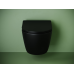Подвесной унитаз Ceramicanova Уно (Uno) смыв Торнадо 490x360x360 черный матовый