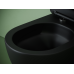 Подвесной унитаз Ceramicanova Уно (Uno) смыв Торнадо 490x360x360 черный матовый