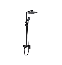 Душевая система Rimero RM2409BL Черный матовый