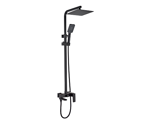 Душевая система Rimero RM2409BL Черный матовый Душевая система Rimero RM2409BL Черный матовый