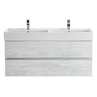 Тумба под раковину Cezares Molveno 46 120 MOLVENO 46-120-2C-SO-2-LB подвесная Legno Bianco