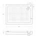 Поддон акриловый BelBagno TRAY-BB-AH-120/80-15-W-R