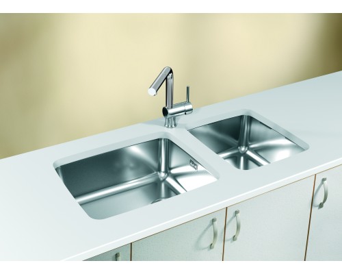 Кухонная мойка Alveus Luno 30 SAT 90 FI 400x400 1129251 Сатинированная сталь