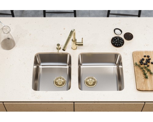 Кухонная мойка Alveus Luno 30 SAT 90 FI 400x400 1129251 Сатинированная сталь