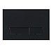 Клавиша смыва BelBagno Marmi BB012-MR-NERO.M Черная матовая