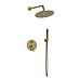 Встроенный тропический душ Raiber premium RPG-005 Graceful, матовое золото