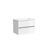 Тумба подвесная SANCOS Urban 690х450х550, c двумя ящиками, белый глянец UR70W