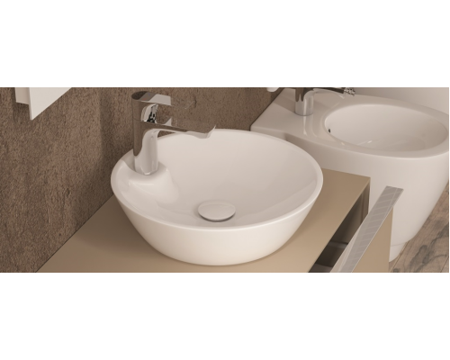 Раковина ISVEA SistemaY Soft накладная 450x450x120 белый 10SY66045SV