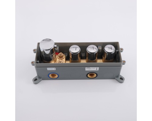 Встраиваемый смеситель для душа Vincea VSCV-433TCH термостатический хром