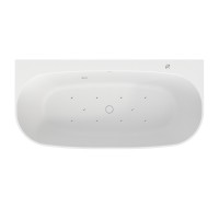Ванна WHITECROSS Make 170x80 "AERO" (хром) иск. камень
