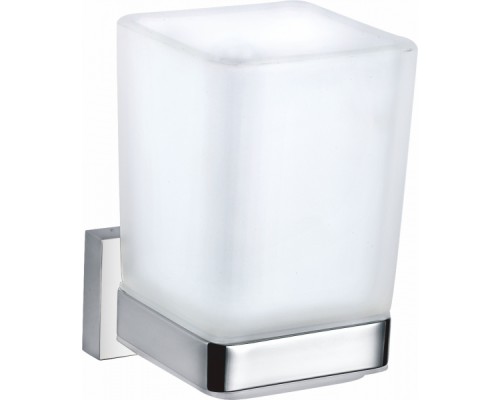 Стакан для зубных щеток с держателем Wonzon&Woghand, Хром