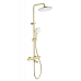 Душевая система с термостатом Wonzon&Woghand, Брашированное золото