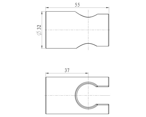 Держатель ручного душа BelBagno BB-HLD-IN