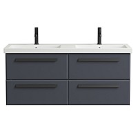 Тумба под раковину Cezares Eco 120 ECO-1200-4C-SO-2-GR-P подвесная Grafito