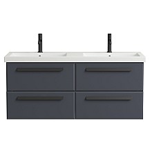 Тумба под раковину Cezares Eco 120 ECO-1200-4C-SO-2-GR-P подвесная Grafito