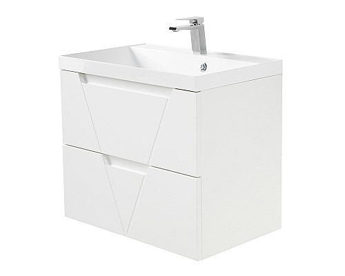 Тумба под раковину BelBagno Vittoria 70 VITTORIA-700-2C-SO-BL-P подвесная Bianco Lucido