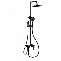 Душевая система Wonzon&Woghand, Черный матовый