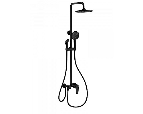 Душевая система Wonzon&Woghand, Черный матовый