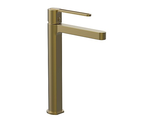 Смеситель для раковины Vincea Rondo VBF-1R2BG однорычажный брашированное золото