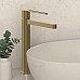 Смеситель для раковины Vincea Rondo VBF-1R2BG однорычажный брашированное золото