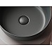 Раковина накладная Ceramicanova 356x356x135, темный антрацит матовый