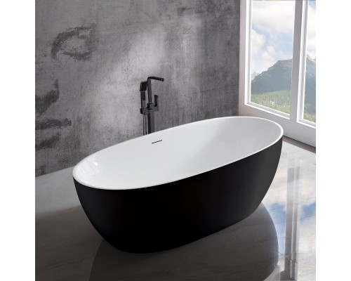 Ванна акриловая Vincea VBT-405-1700MB 1700x800x580 черный матовый