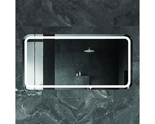 Зеркало Cezares Stylus 140 CZR-SPC-STYLUS-1400-700-TCH-WARM с подсветкой с сенсорным выключателем и подогревом