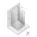 Душевое ограждение NEW TRENDY EVENTA R 90x90x200 хром