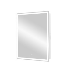 Зеркальный шкаф Континент Allure LED 55 L МВК002 с подсветкой Белый
