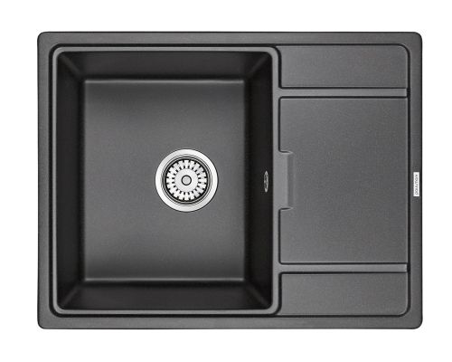 Мойка для кухни кварцевая Paulmark Weimar PM216550-BL