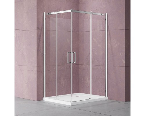 Душевой уголок Vincea Dice VSS-4D900CL 900x900 хром стекло прозрачное