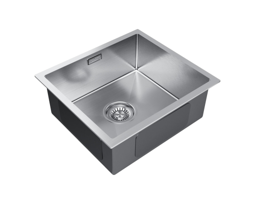 Кухонная мойка Paulmark Aller 44 PM904444-BS Брашированная сталь