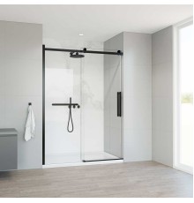 Душевая дверь Vincea Como Soft VDS-1CS140CLB 1400 черный стекло прозрачное