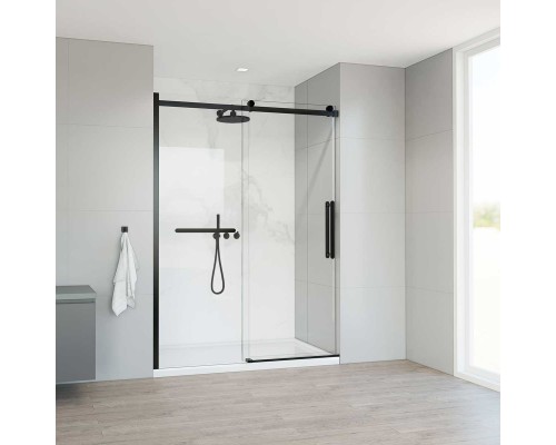 Душевая дверь Vincea Como Soft VDS-1CS140CLB 1400 черный стекло прозрачное