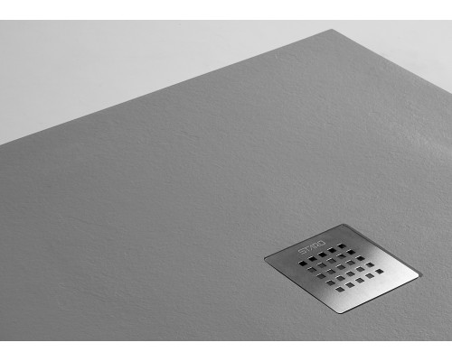 Душевой поддон, Solid 120х90 Серый матовый