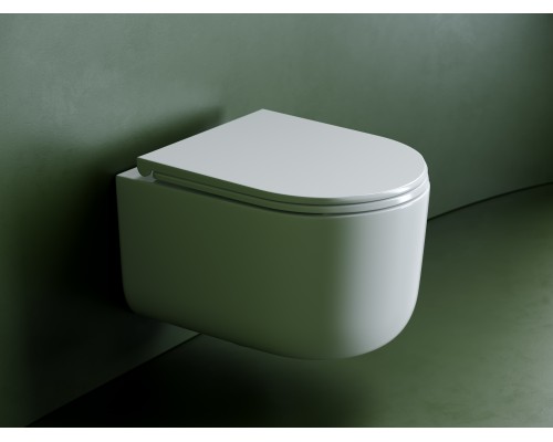 Подвесной унитаз Ceramicanova Ulma безободковый, смыв торнадо