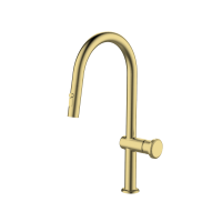 Смеситель для кухни с выдвижным изливом ALTROBAGNO Рикко (Ricco) 050210 BG