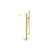Смеситель для ванны BelBagno Luce LUC-FMT-ORO Золото
