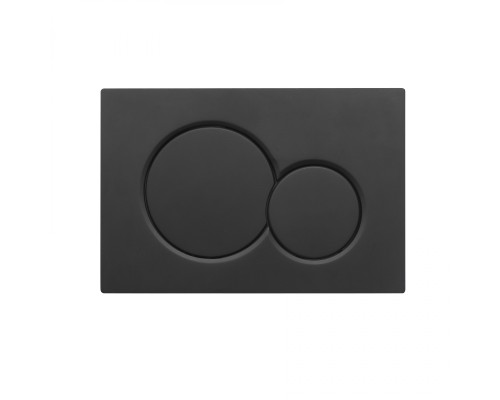 Кнопка смыва для инсталляции Wonzon&Woghand, Черный матовый WW-IB232-MB